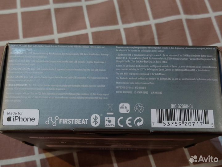 Велокомпьютер Garmin Edge 530