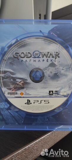 Диск playstation 5 God of war Ragnarok Бог войны