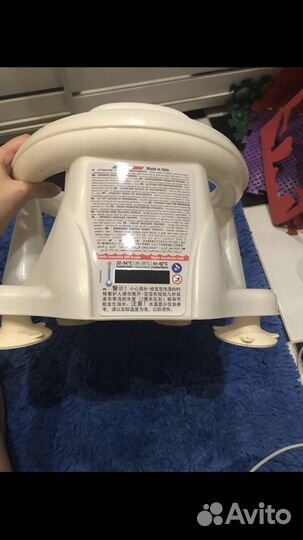 Стульчик для купания с термометром