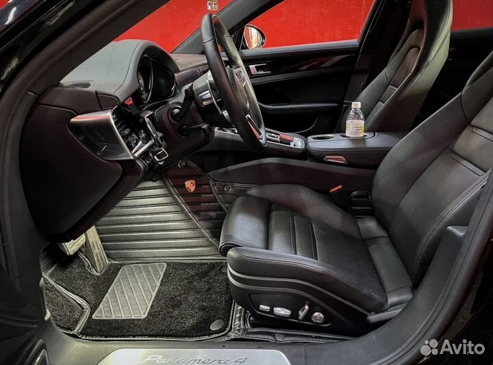 3D коврики из экокожи Porsche Panamera 2019 GT