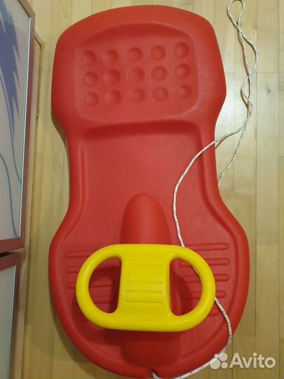 Санки пластиковые с рулём Франция