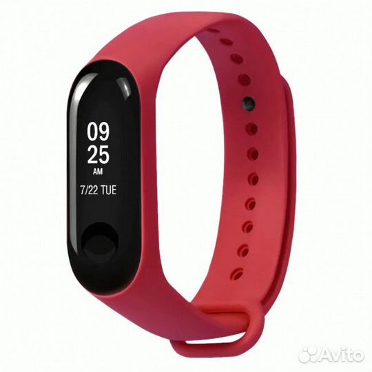 Ремешок силиконовый для Xiaomi Mi Band 3/4