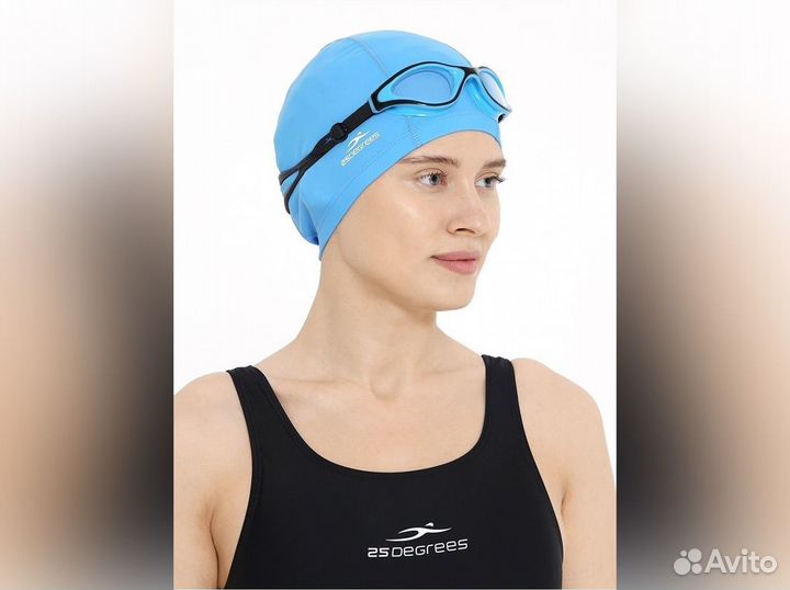 Тканевая шапочка для плавания T66