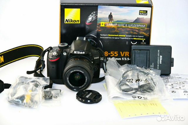 Nikon D3200 24.2MP зеркалка Kit AF-S VR 18-55