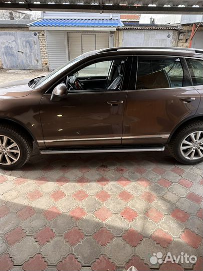 Пороги, подножки для Volkswagen Touareg