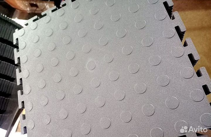 Пвх плитка для пола гаража