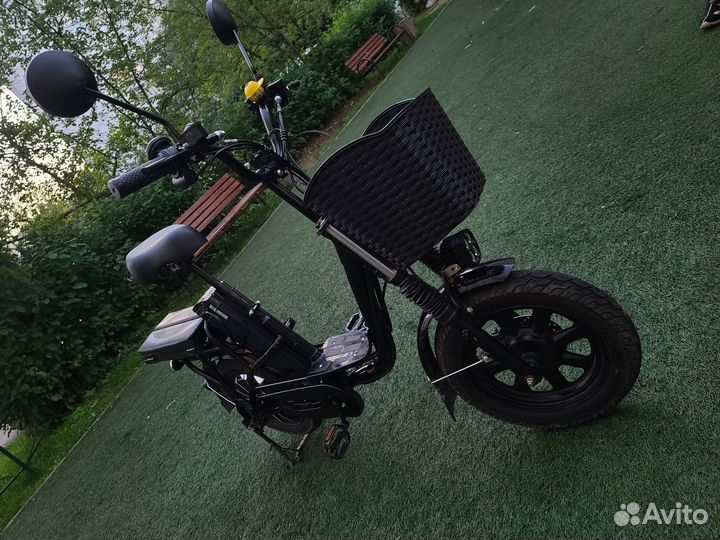 Электровелосипед Monster колхозник акб 30Ач