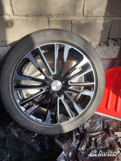 Летняя резина на дисках r17