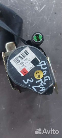 Ремень задний на Volkswagen Phaeton