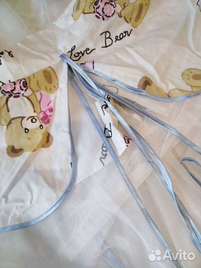 Бортики на детскую кроватку