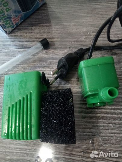 Внутренний мини фильтр для аквариума
