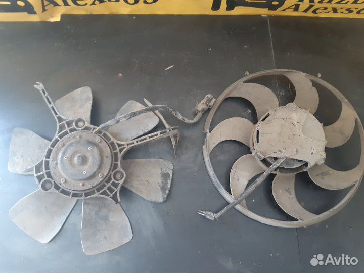 Моторчик охлаждения радиатора Kia Spectra 1.6