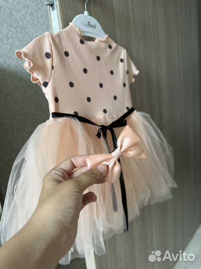 Платье для девочки 74