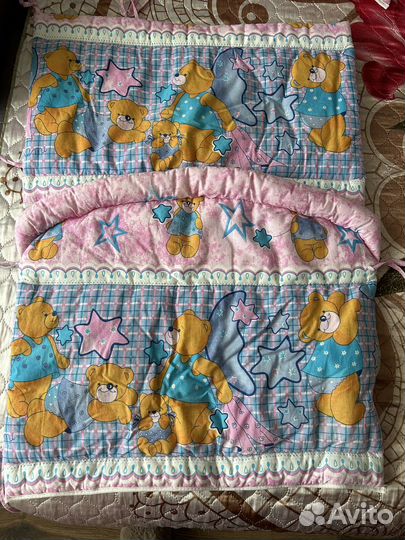 Бортики в детскую кроватку