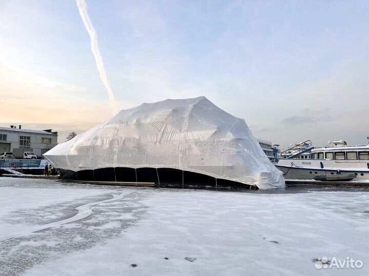 Термоусадочная упаковка яхт и катеров
