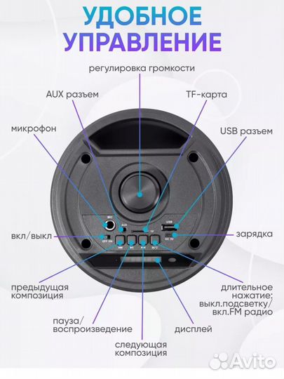 Колонка музыкальная