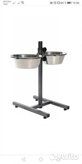 Миски на подставке для крупных собак