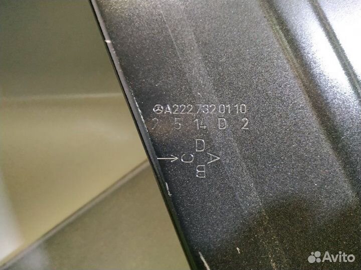 Дверь задняя левая задняя левая Mercedes-Benz