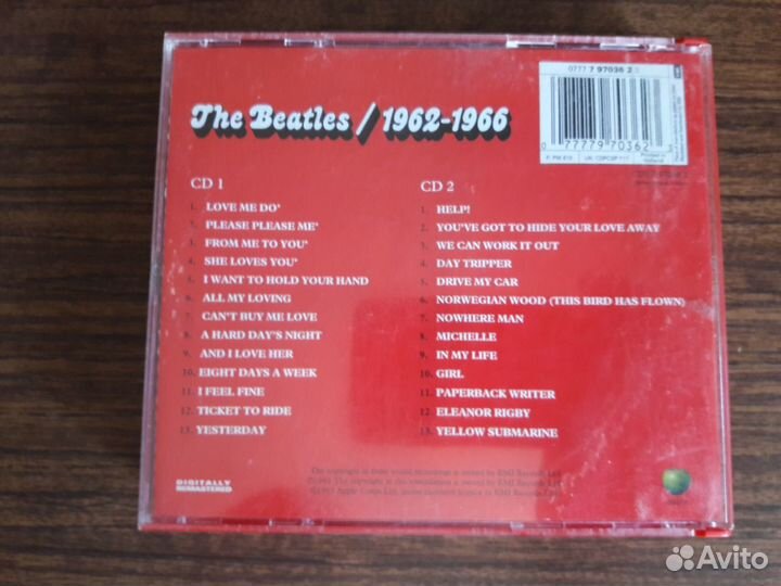 Продам оригинальный CD Beatles