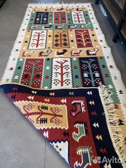 Коврик дорожка 80x200 Восточные Двусторонние