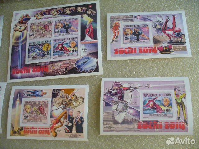 Спорт.олимпиада сочи-2014-набор из 6 блоков