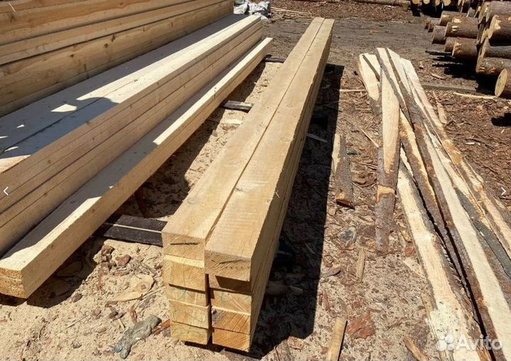 Доска обрезная, брус, пиломатериалы