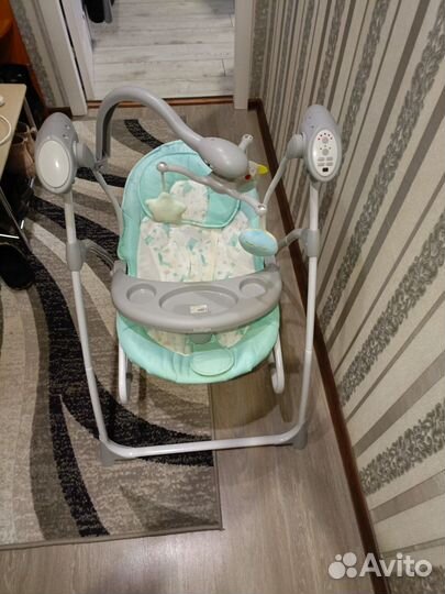 Детские электронные качели indigo