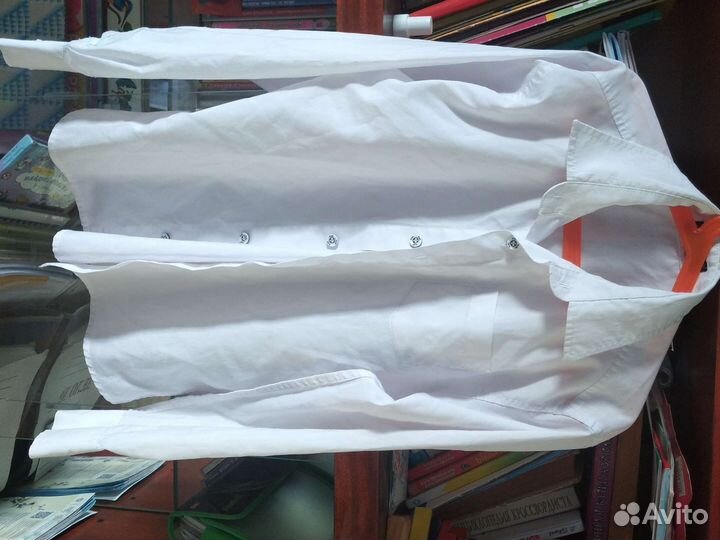 Рубашка школьная на мальчика 152