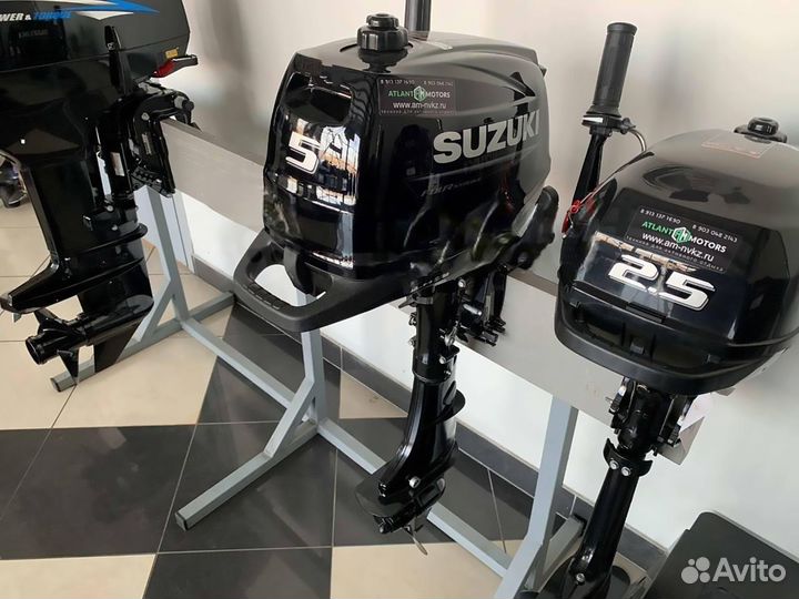 Лодочный мотор Suzuki DF5AS витринный