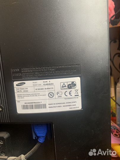 Монитор Samsung syncmaster 913n