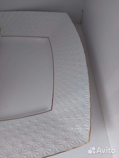 Блюдо большое сервировочное Коралл