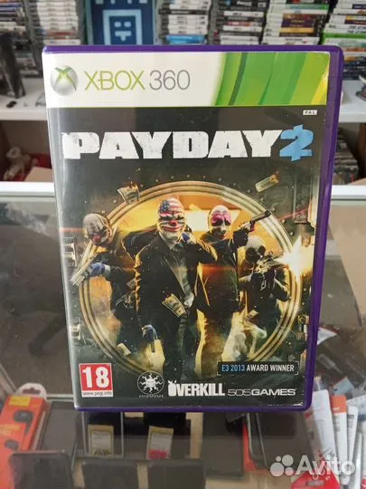 Диск Payday 2 Xbox 360