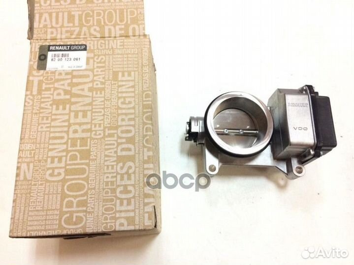 Дроссельная заслонка renault 8200 123 061 8200