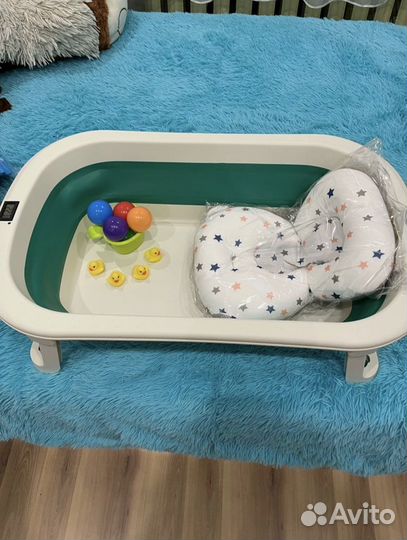 Складная ванночка для новорожденного
