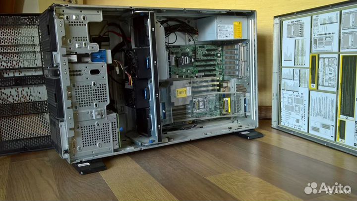 Сервер Hp ml350e gen8(E5-2470v2, 64 gb ddr3)
