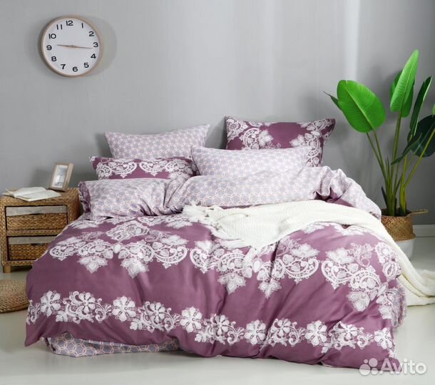 Постельное белье евро