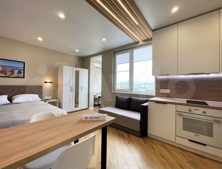 Квартира-студия, 30 м², 17/20 эт.