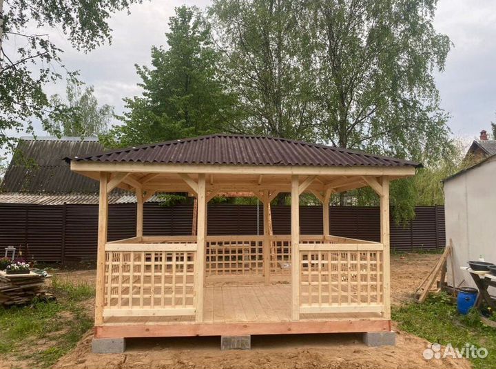 Красивые беседки