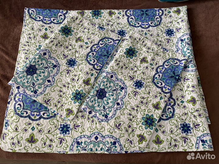 Комплект хлопок покрывало и 2 наволочки новое
