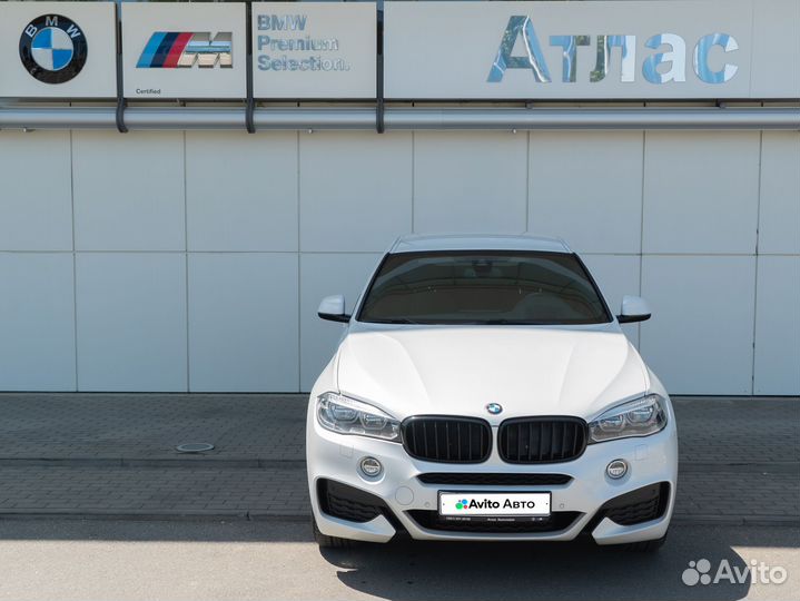 BMW X6 3.0 AT, 2017, 106 431 км