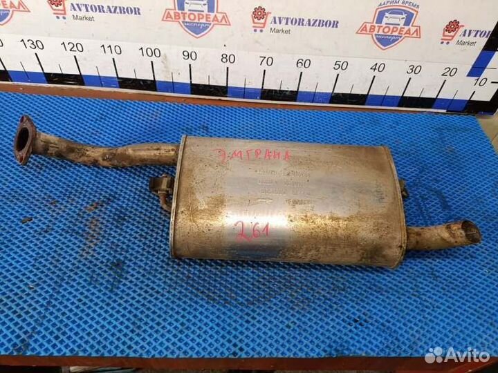 Глушитель Geely Emgrand 1.5 2014