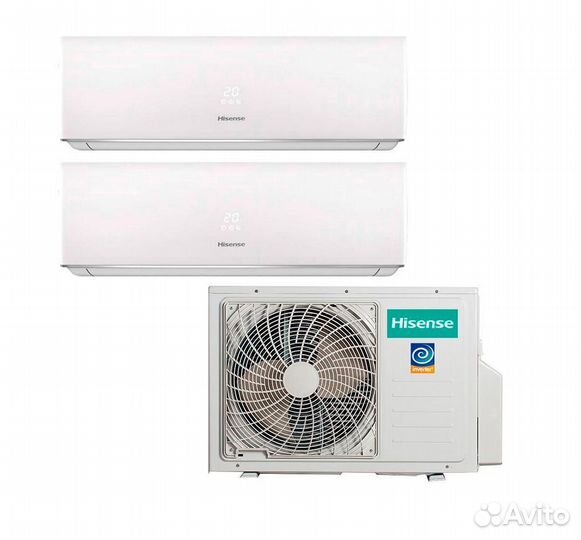 Мульти сплит-система Hisense AMW2-14U4SRE + AMS-09