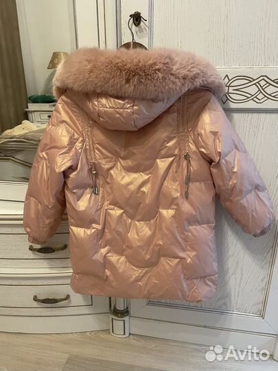 Куртка зимняя для девочки 134 140