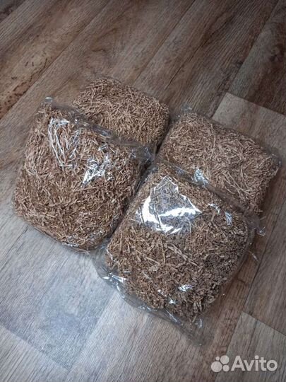 Наполнитель для подарков, крафт бумага