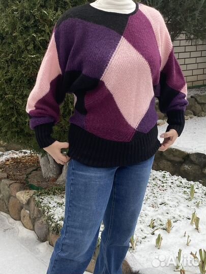 Свитер из мохера р.50