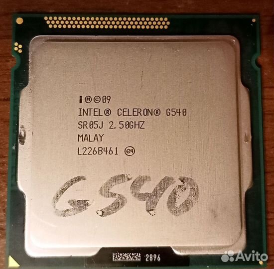 Центральный процессор для пк Intel Celeron G540
