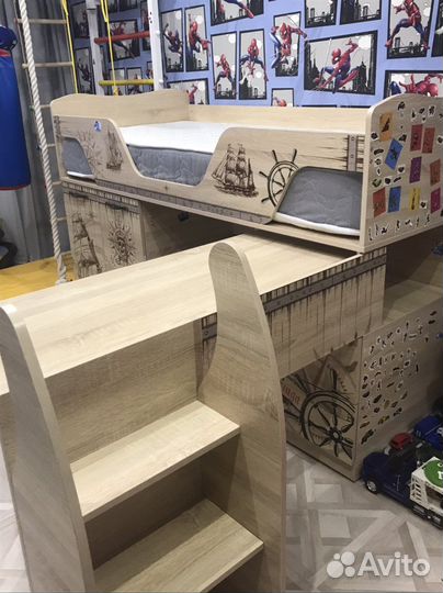 Детская кровать для мальчика бу