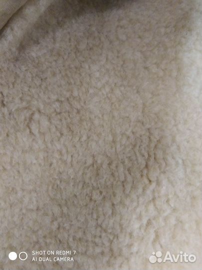 Плед из овечьей шерсти мериноса новый