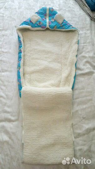 Детский конверт на овчине