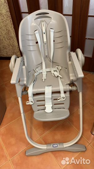 Детский стульчик для кормления chicco polly